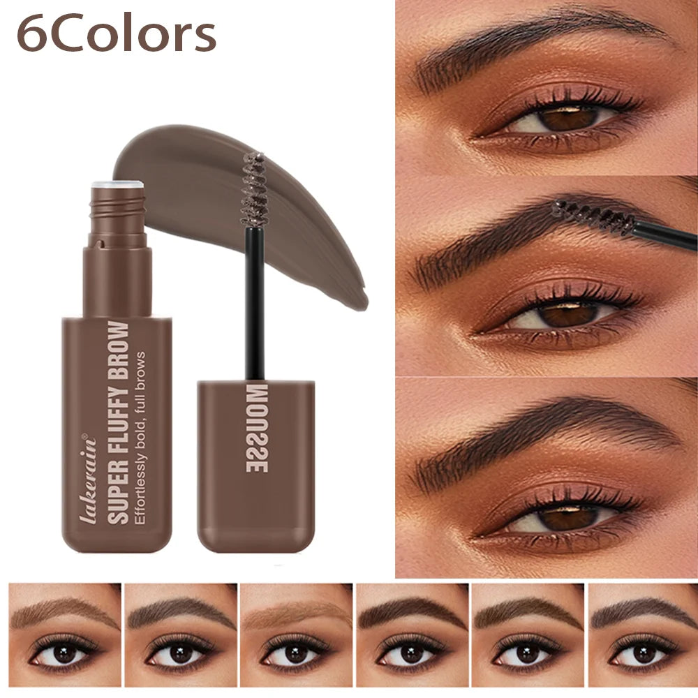 Volumizing Waterproof Eyebrow Mousse for Fluffy Brows - 1
