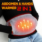 Electric Heating Waist Belt and Hand Warmer for Pain Relief