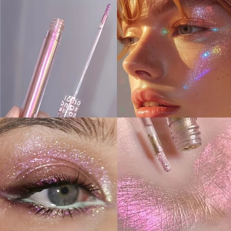 3-Piece Chameleon Glitter Eyeshadow Set