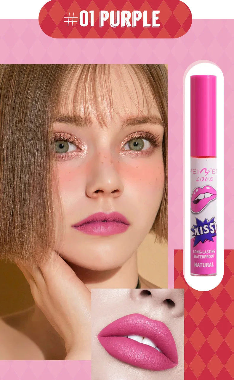 Waterproof Peel-Off Lip Stain Set