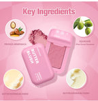 Silky Butter Cream Blush for Long-Lasting Natural Glow