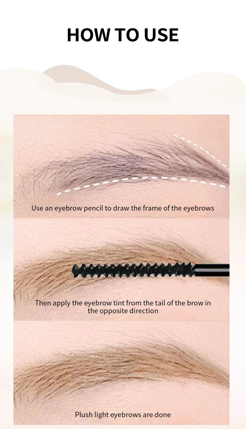 Waterproof Smudge-Proof Eyebrow Tint Gel