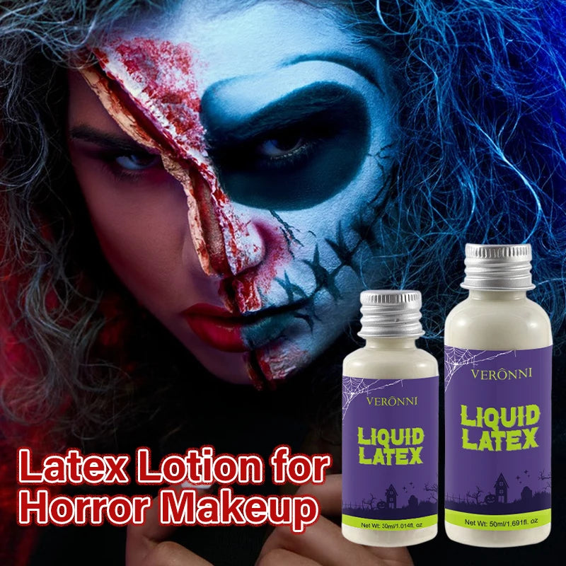 Liquid Latex Makeup Kit for Halloween SFX Scars and Prosthetics