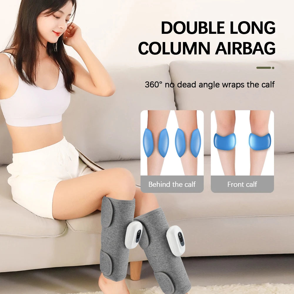 Wireless Air Compression Calf Massager for Leg Pain Relief - 8