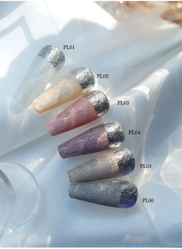Pearl Shell Thread Gel Nail Polish for UV and LED Lamps - 11