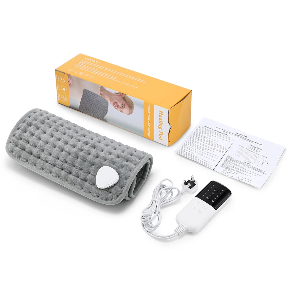 Electric Heating Pad for Back Pain and Muscle Relief