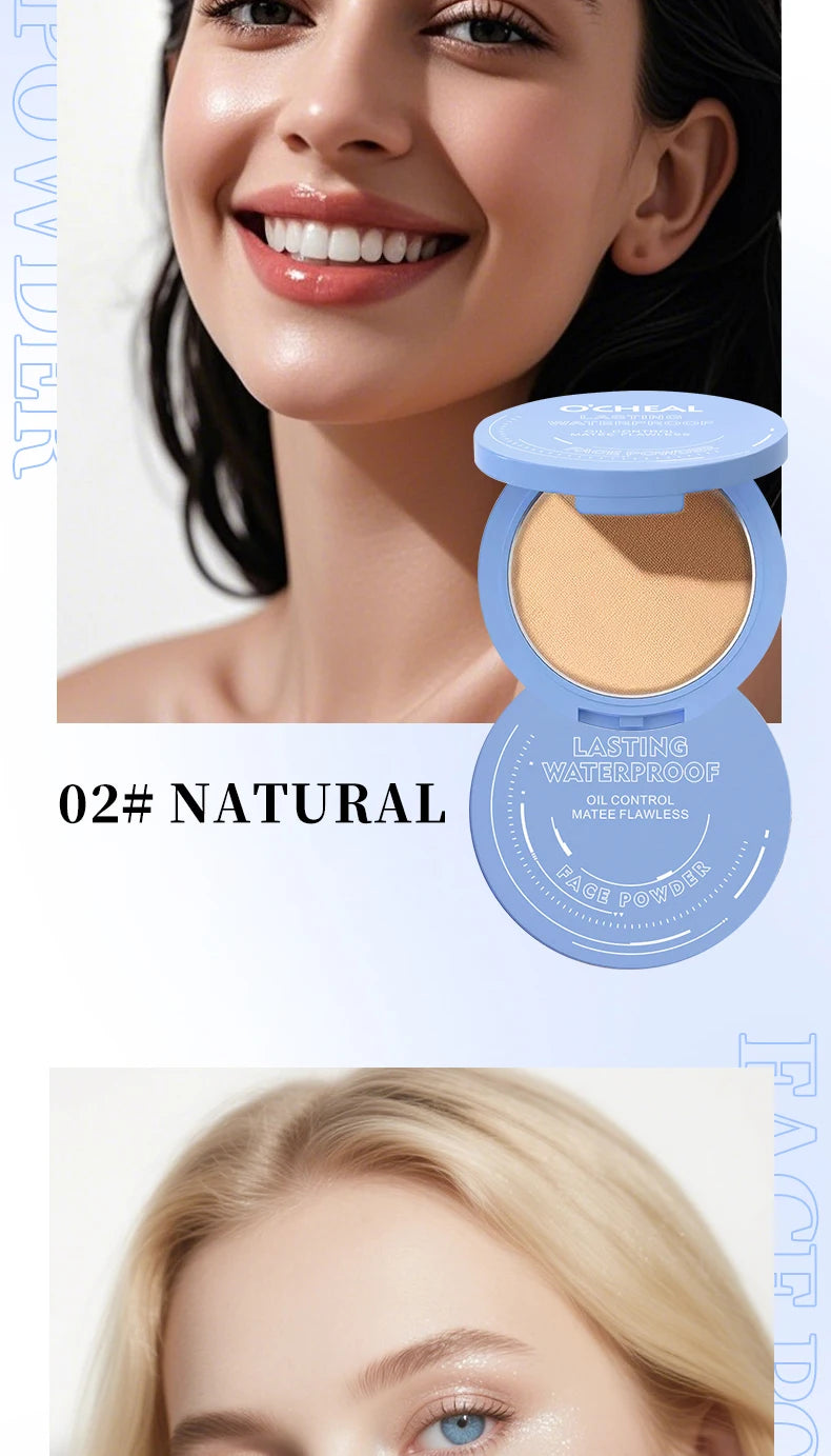 Waterproof Long-Lasting Pressed Setting Powder