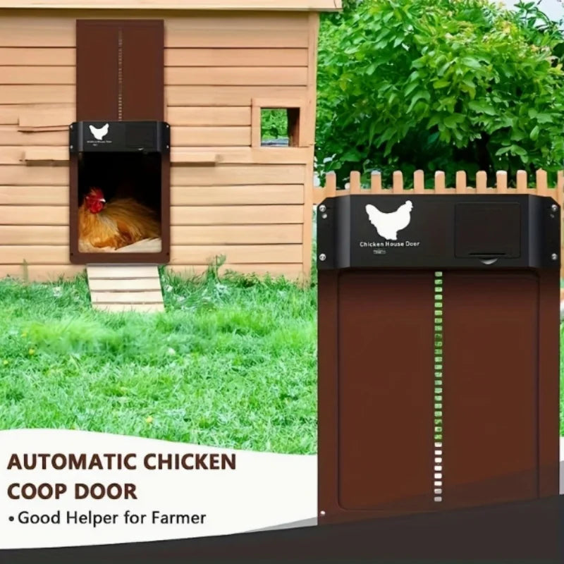 Automatic Light-Sensing Chicken Coop Door - 3