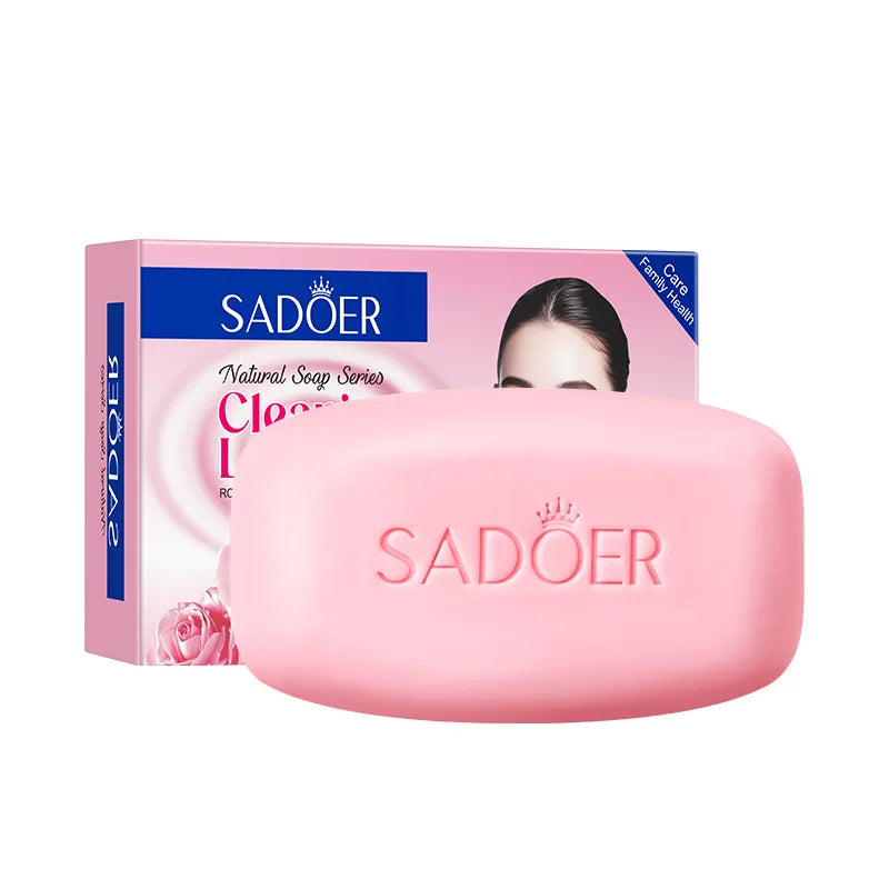 Hydrating Rose Milk Cleansing Soap for Soft Glowing Skin