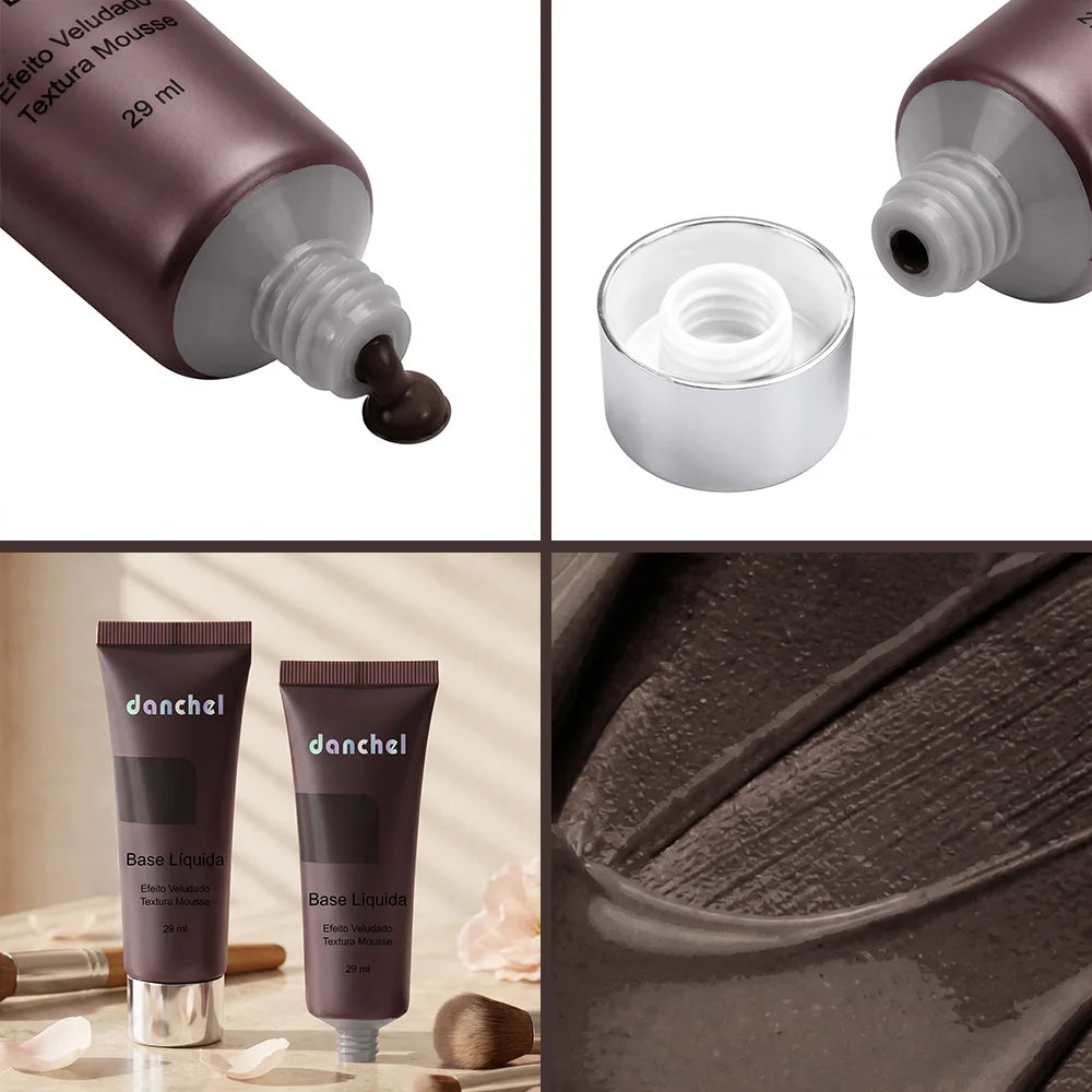 Velvet Matte Liquid Foundation for Flawless Coverage