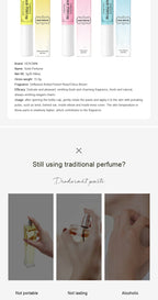 Portable Floral Solid Perfume Stick for Long-Lasting Fragrance