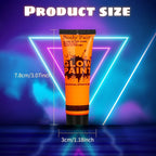 Neon UV Glow Face and Body Paint for Parties and Festivals