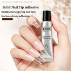 Solid Nail Tip Adhesive Gel for Press-On Nails