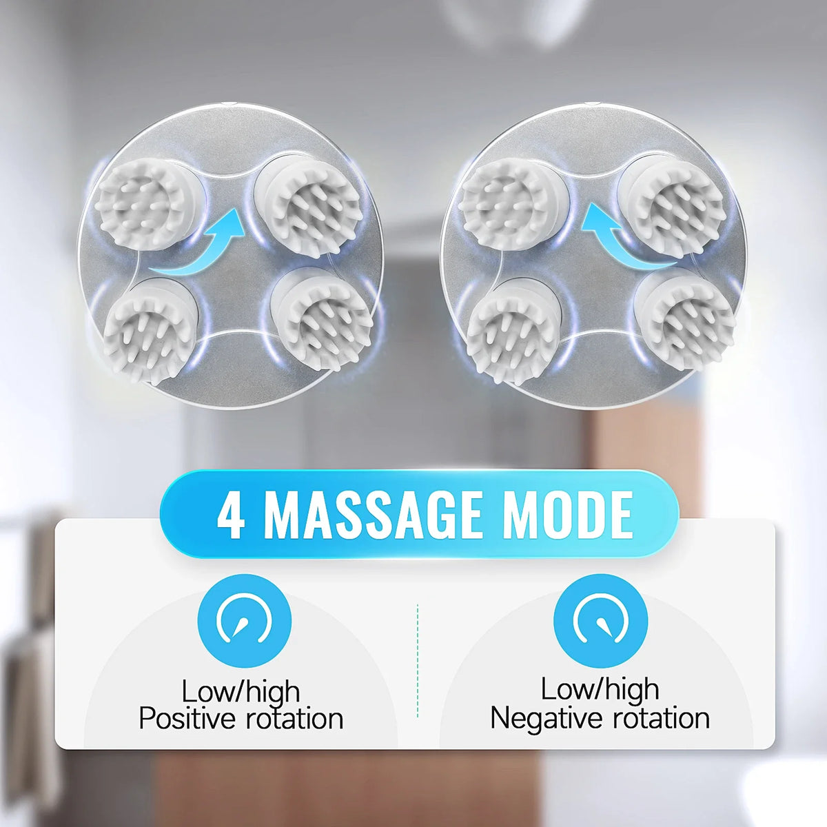 Electric Scalp and Full-Body Deep Tissue Massage Tool