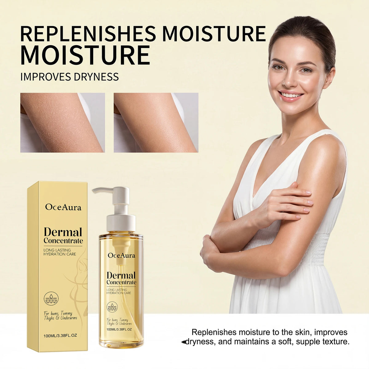 Brightening and Smoothing Body Moisturizing Serum