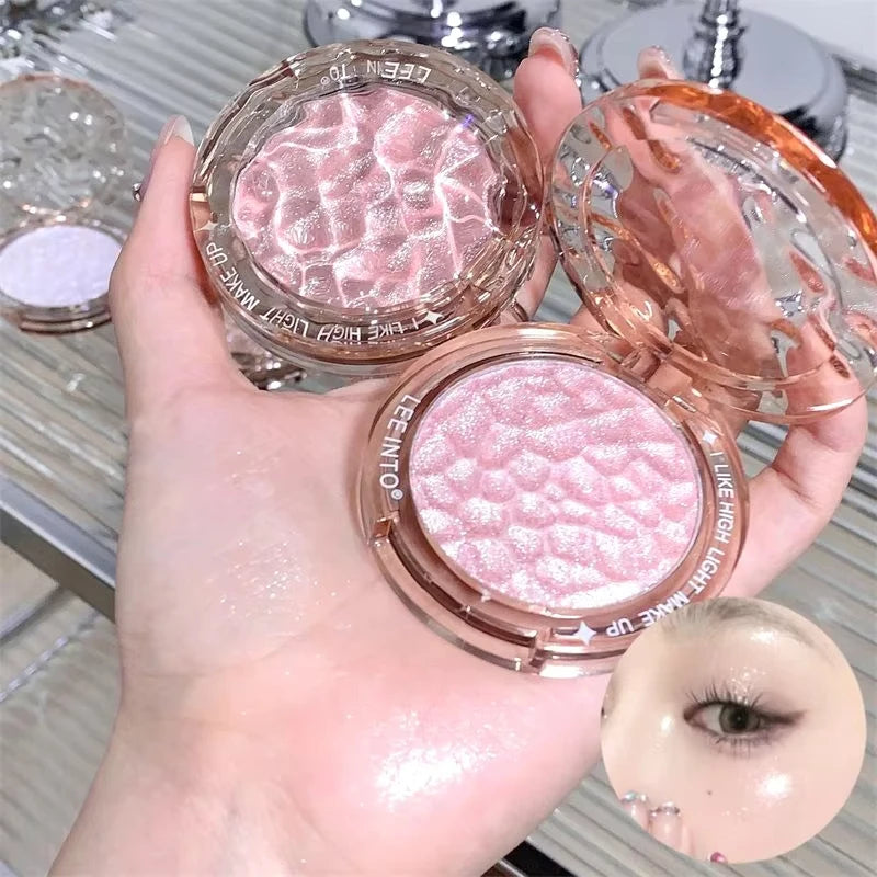 Shimmer Pearl Face Highlighter Palette