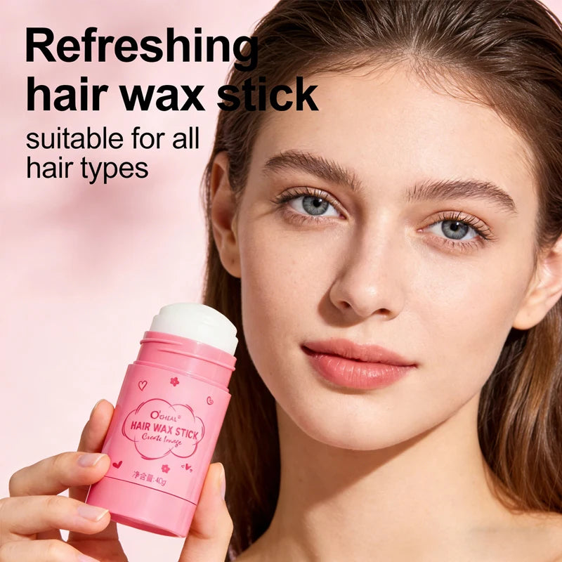 Flyaway Hair Taming Wax Stick for Sleek Styling