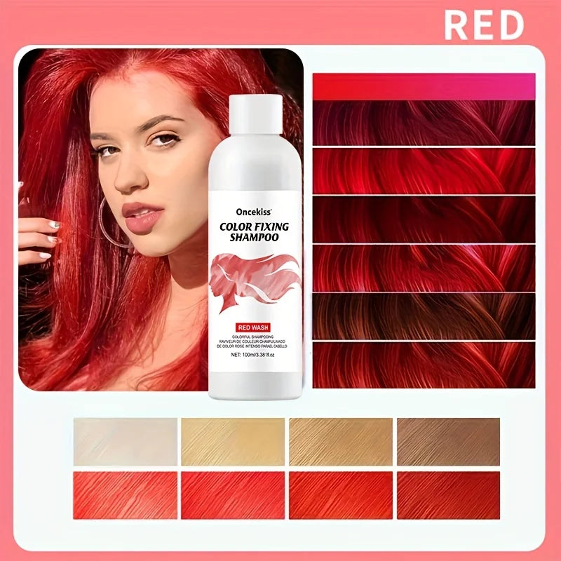 Color Depositing Semi-Permanent Hair Dye Shampoo