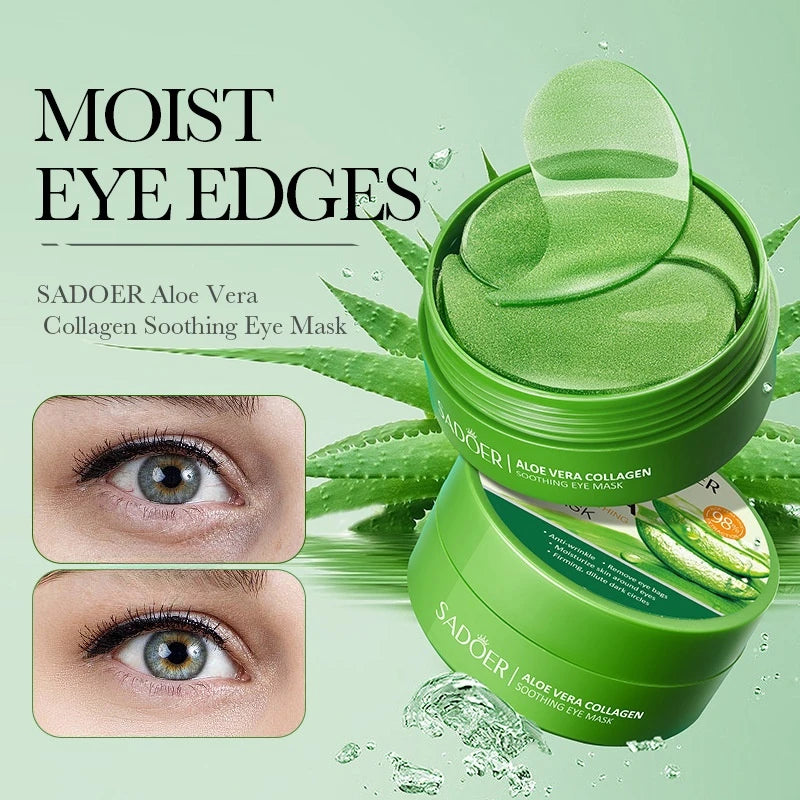 Aloe Vera Collagen Soothing Eye Masks - 5
