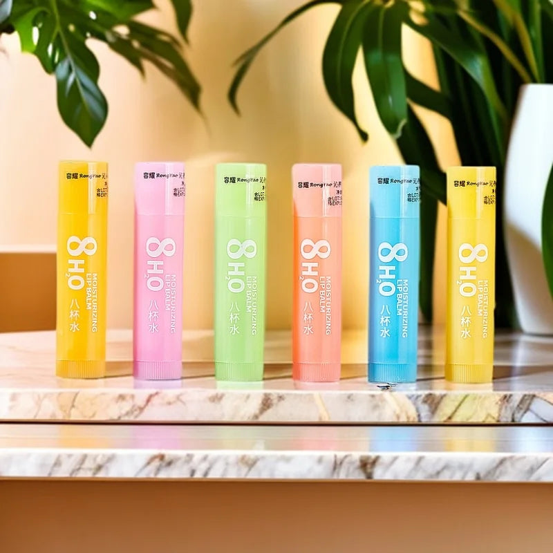 Hydrating Lip Balm Set for Dry and Chapped Lips - 6
