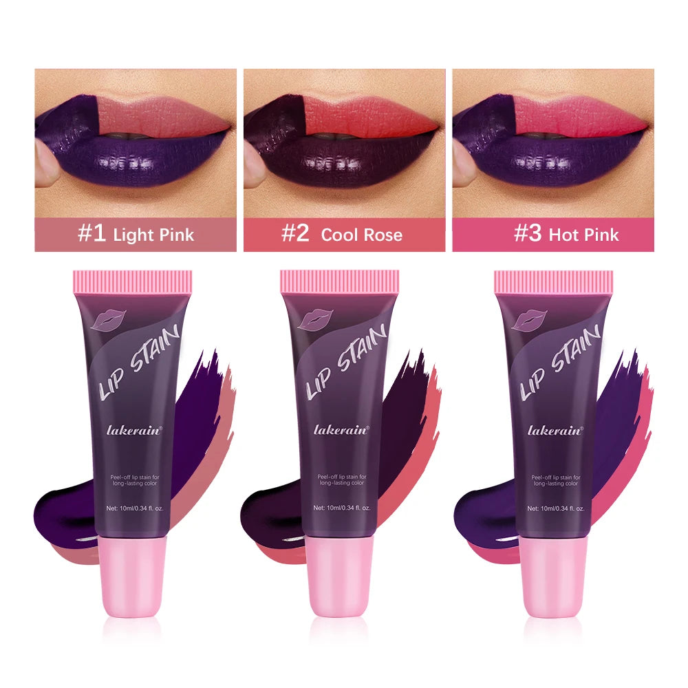 Waterproof Peel-Off Lip Stain Tattoo Tint
