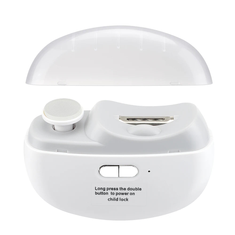 Electric Automatic Nail Clipper with LED Light - 19