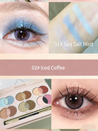 18-Color Vibrant Shimmer Eyeshadow Palette