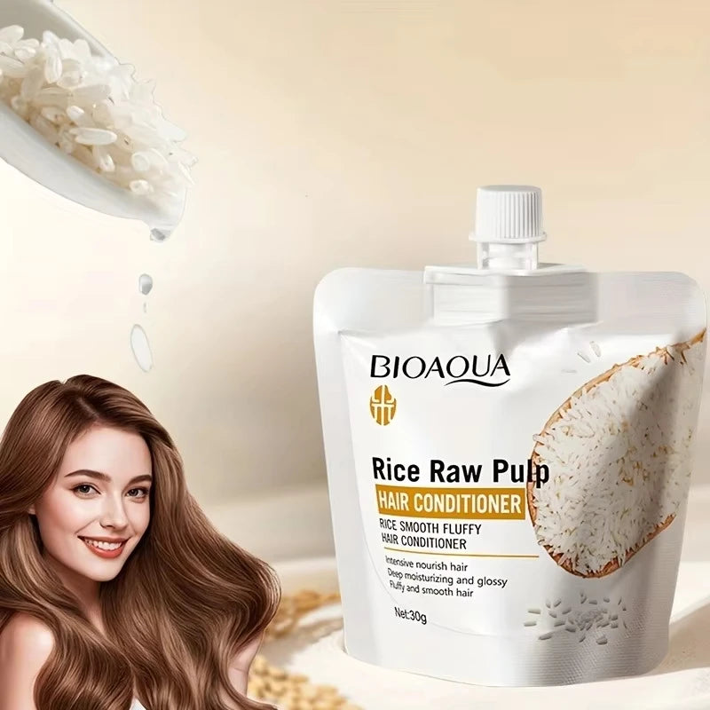Rice Milk Deep Nourishing Hair Conditioner for Smooth Silky Hair