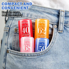 4-Pack Portable Jelly Solid Fragrance Perfume Stick Set