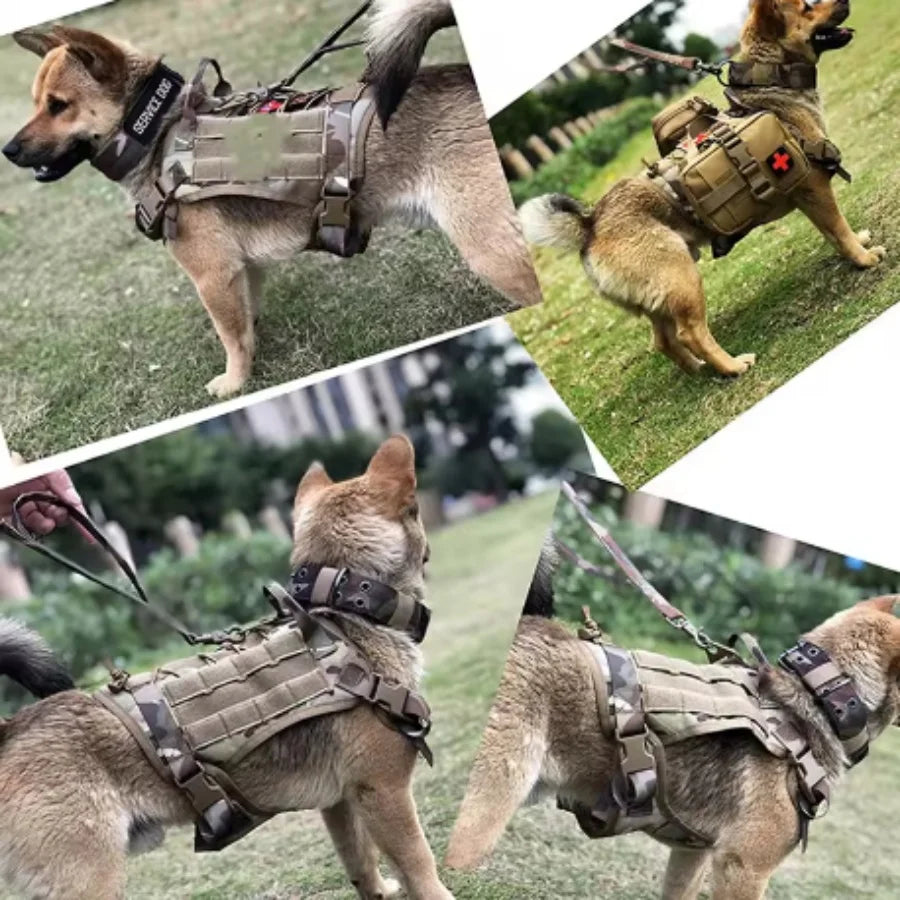 Tactical No-Pull Dog Training Harness