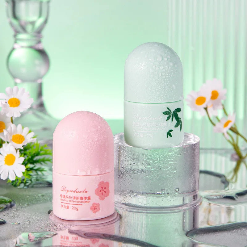 Sakura Scent Roll-On Deodorant for Long-Lasting Freshness