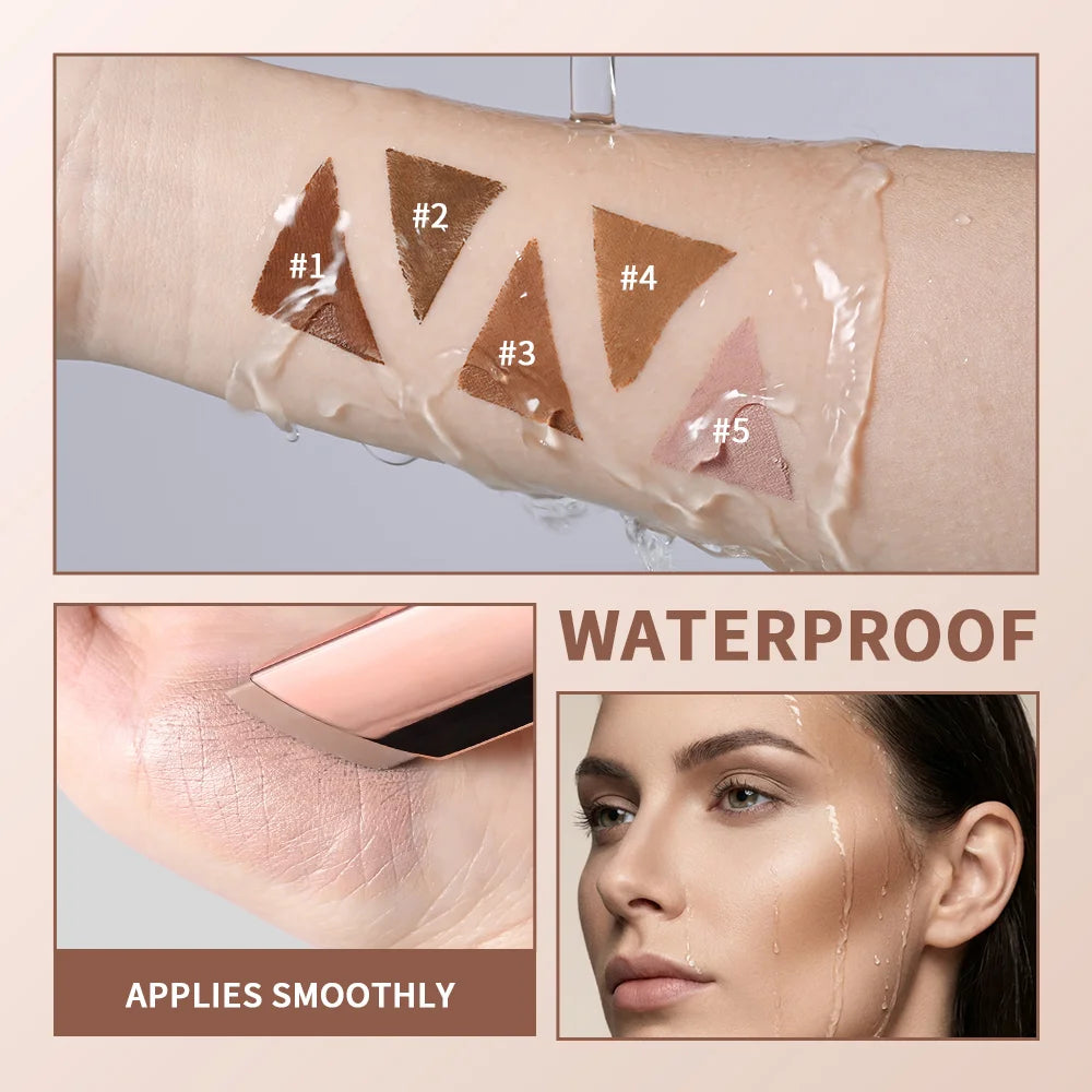 Cream Bronzer and Contour Stick for Sculpted Face