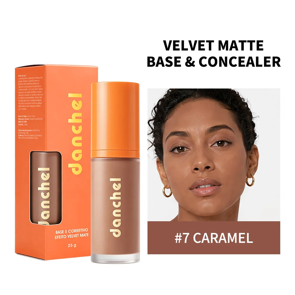 Velvet Matte Liquid Foundation and Concealer