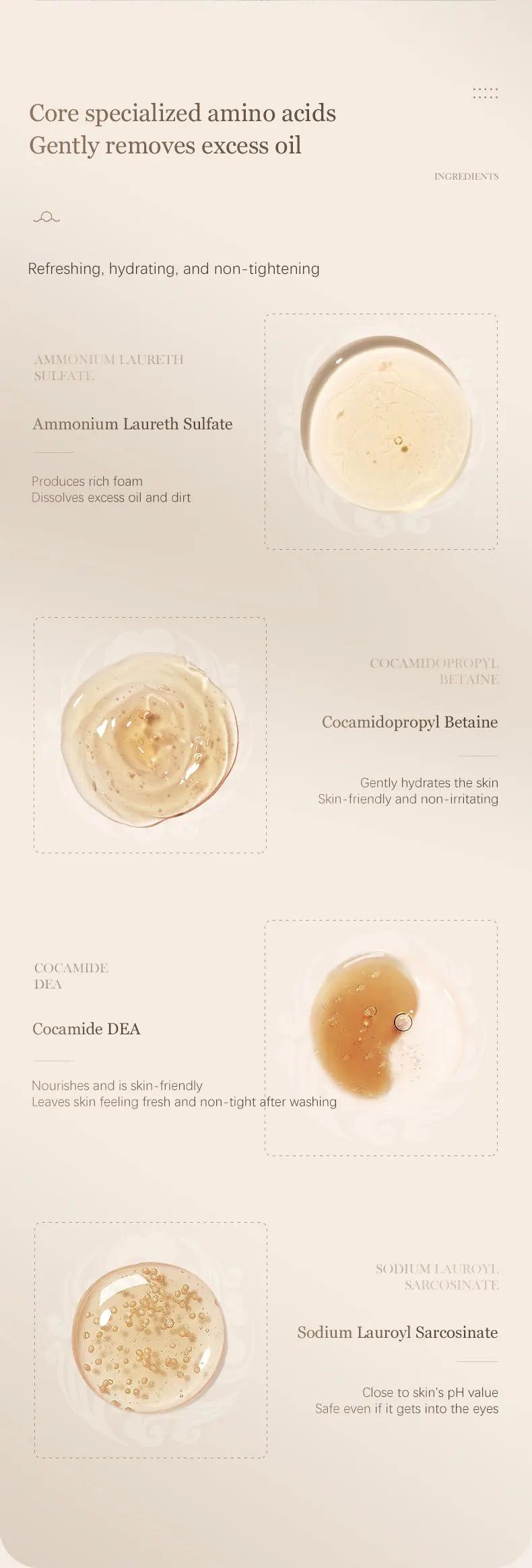 Amino Acid Deep Cleansing Facial Wash