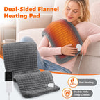 Electric Flannel Heating Pad for Pain Relief and Muscle Relaxation