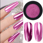 Chrome Mirror Effect Metallic Nail Art Glitter Powder
