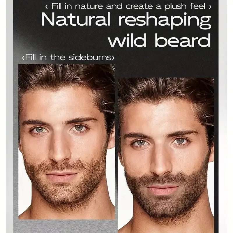 Waterproof Beard Filling Stick and Brush for Men