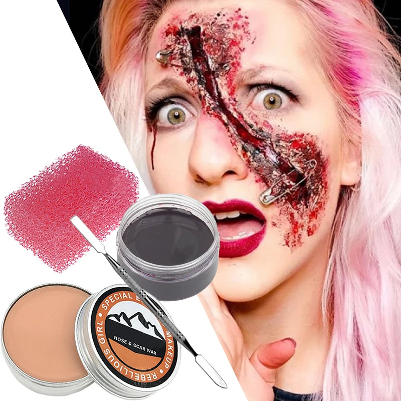 All-in-One Professional Face and Body Painting Makeup Kit