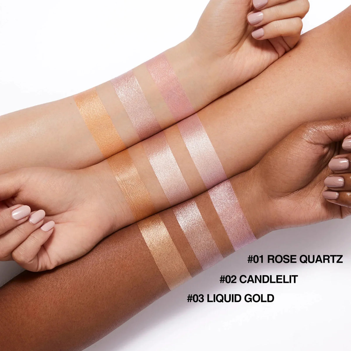 Liquid Glitter Highlighter for Radiant Face and Body Glow