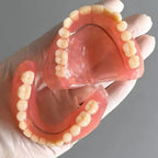 Instant Snap-On Silicone Dentures for Natural Smile