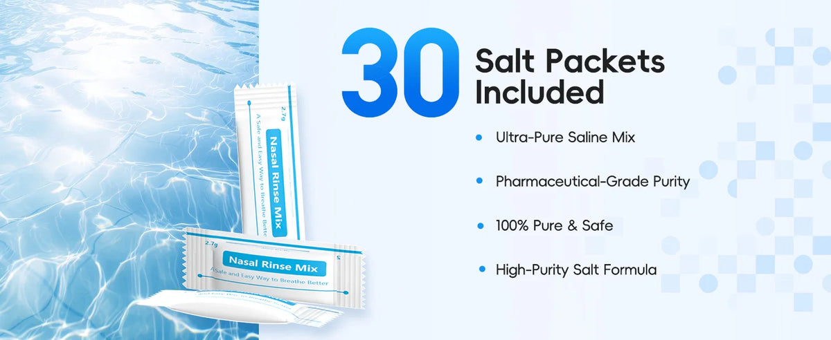 Electric Nasal Irrigator and Sonic Toothbrush Care Kit