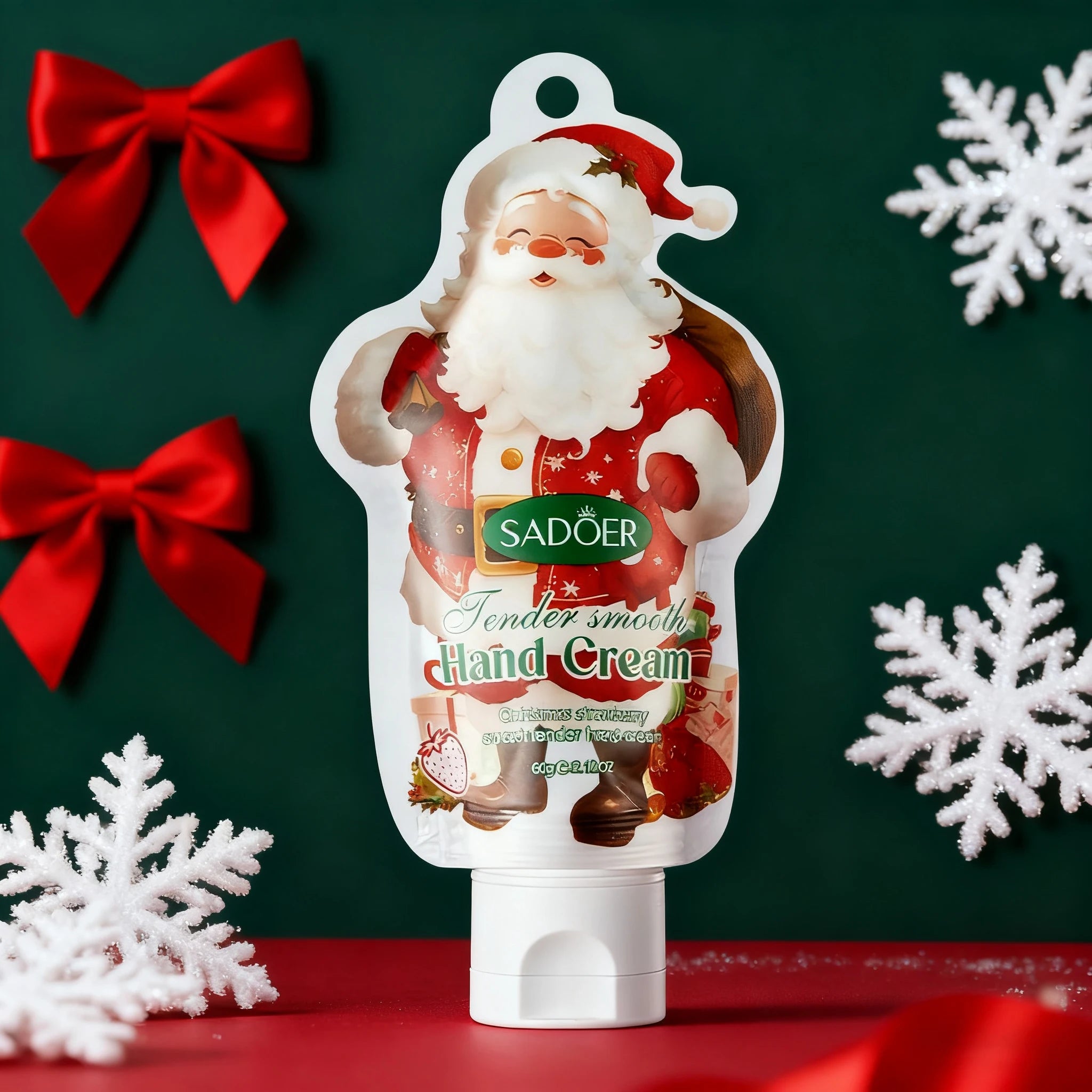 Moisturizing Christmas Hand Cream for Dry Winter Skin