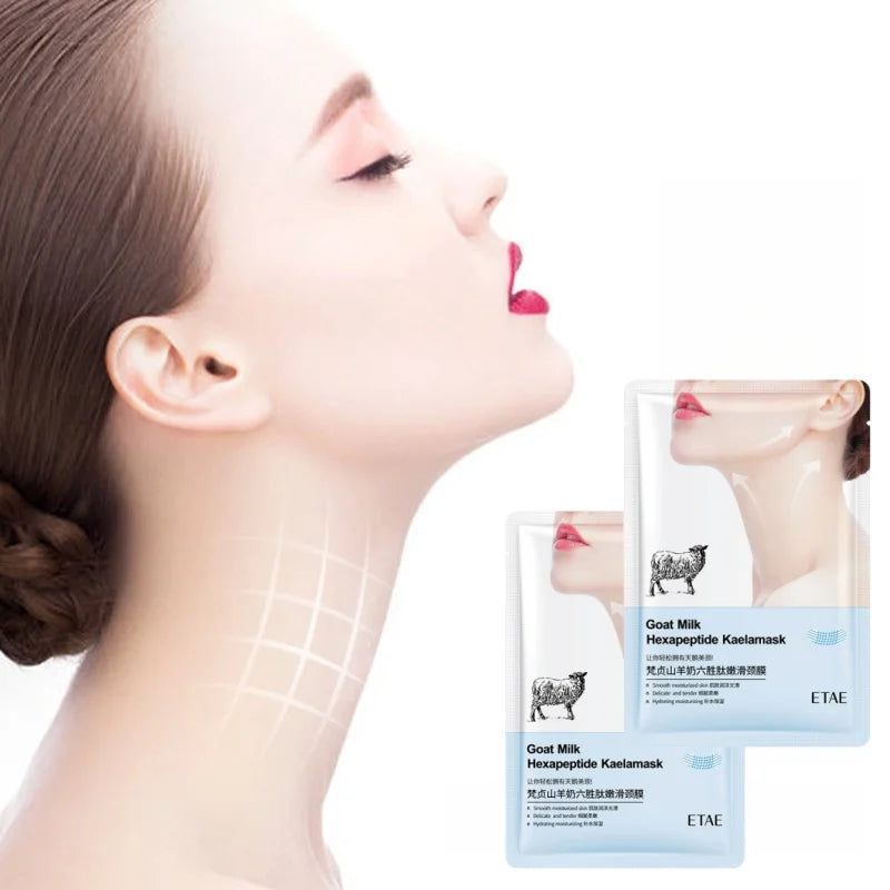 Firming and Hydrating Collagen Neck Mask for Smooth Skin