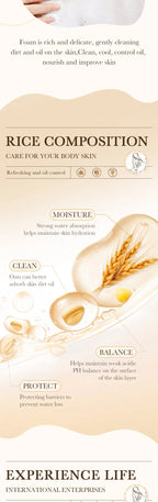 Moisturizing Rice Extract Body Wash