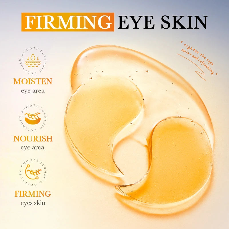 Collagen Moisturizing Eye Patches for Dark Circles and Puffiness