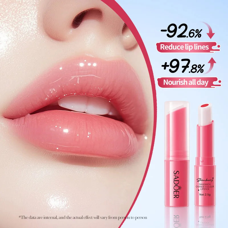 Color-Changing Fruit Moisturizing Lip Balm - 3