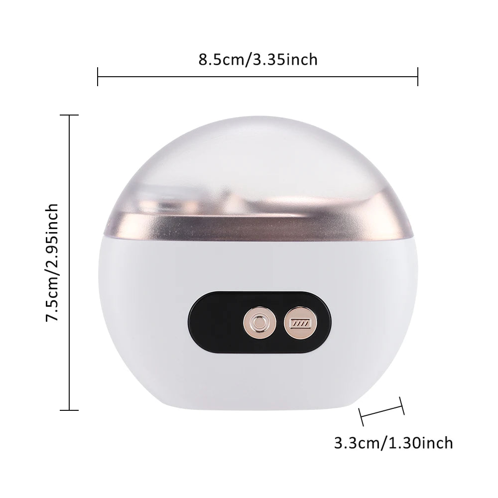 Electric Nail Trimmer and Polisher with LED Light - 11