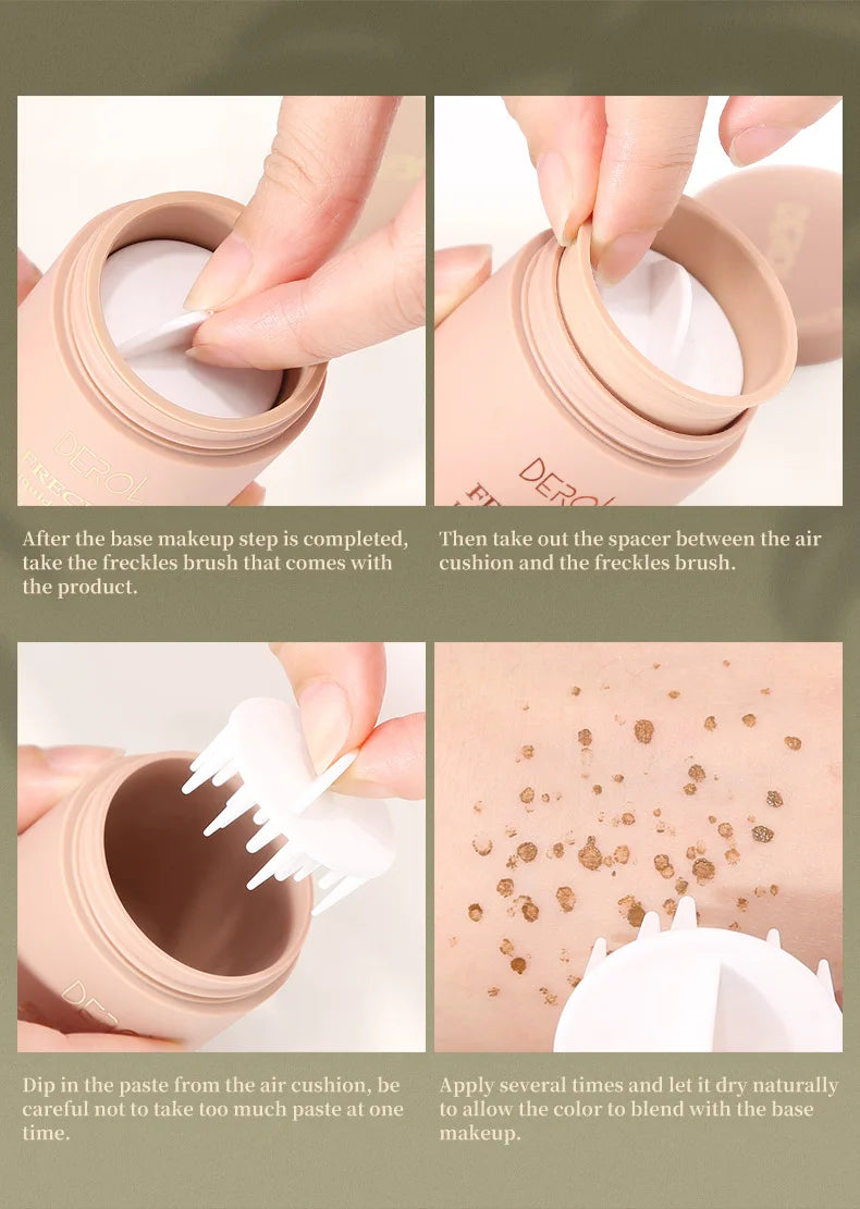Natural Simulation Freckle Stamp Cushion for Face