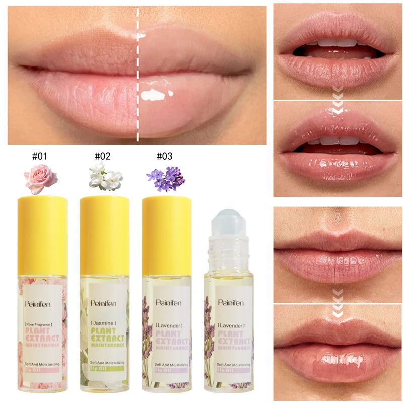 Hydrating Plant Essence Moisturizing Lip Oil Set