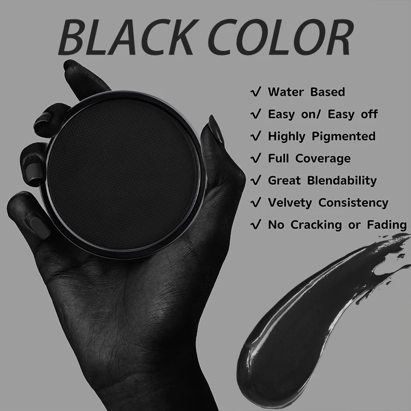 Professional Water-Based Face and Body Paint Set